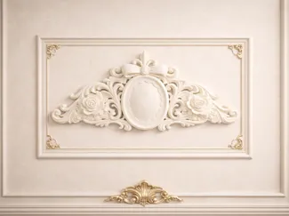 Parisian Coquette Wall Medallion
