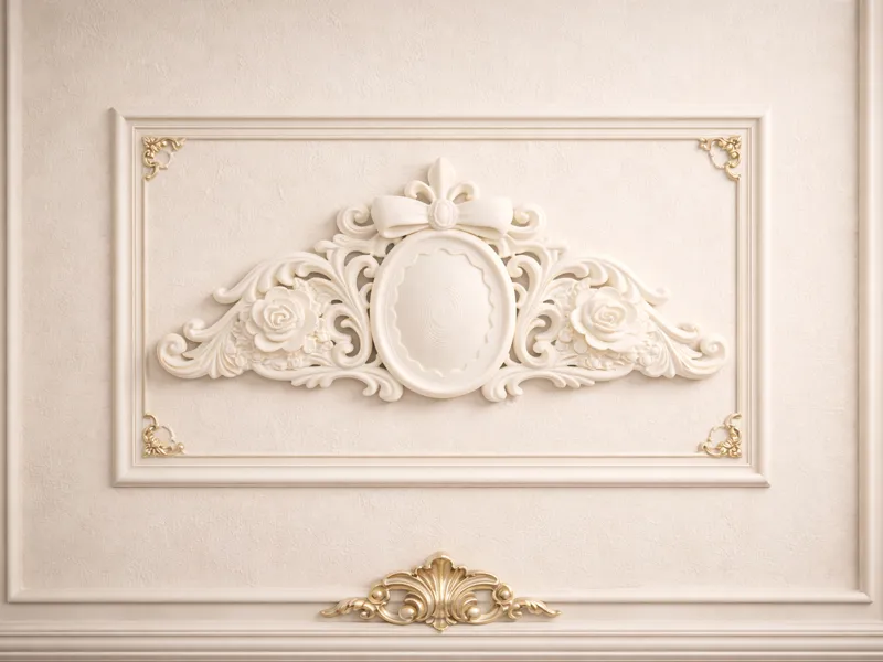 Parisian Coquette Wall Medallion