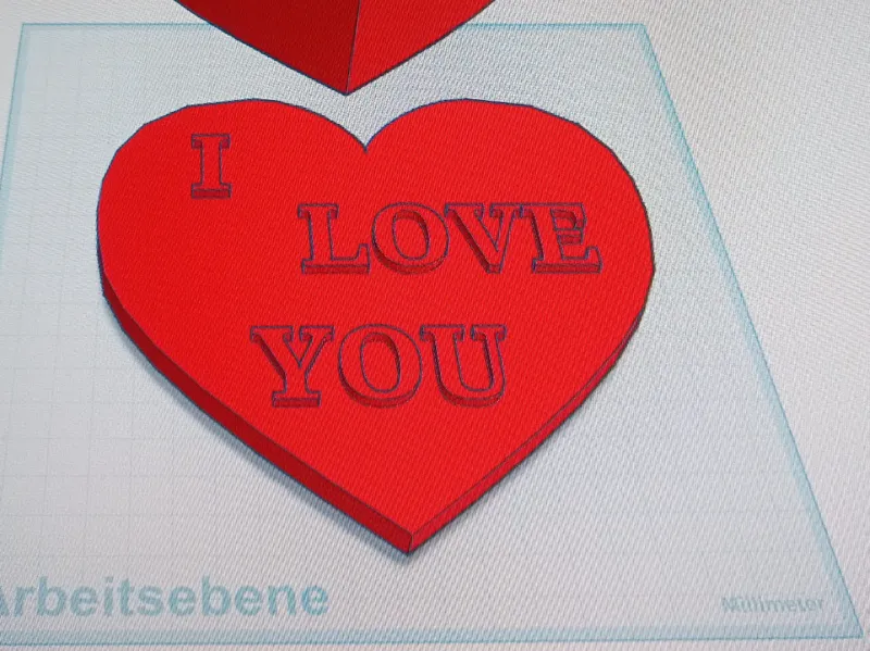 Valentinstag Geschenkbox