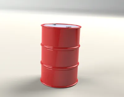 Oil Barrel 1/10 Scale