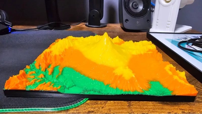 Mount Fuji Terrain