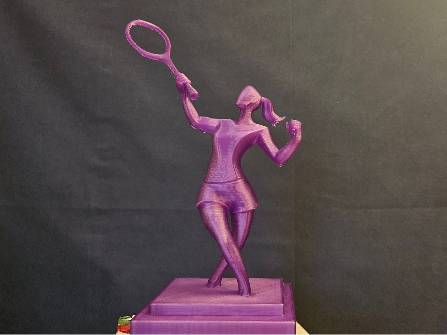 Tennis / Badminton Player Trophy – Sports Figurine