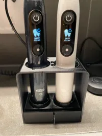 Support pour brosses à dents électriques avec égouttoir — photo 4