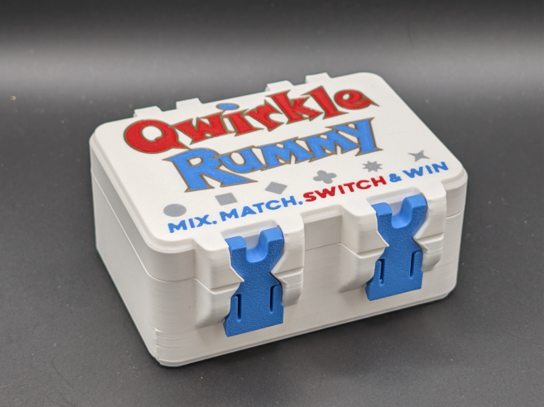 Qwirkle Rummy Card Box - SnapLock