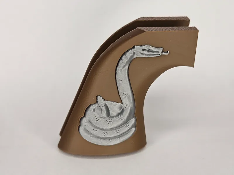 A Fistful of Dollars Rattlesnake Colt SAA Handle