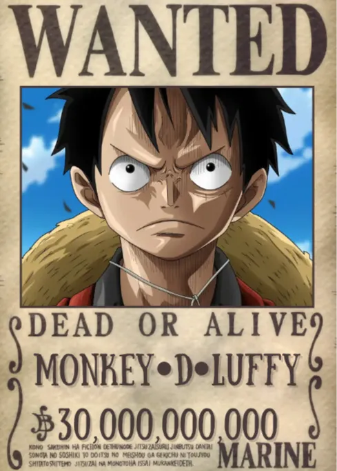WANTED - LUFFY