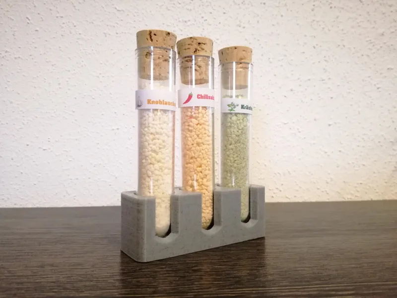 Test tube holder / Reagenzglashalter