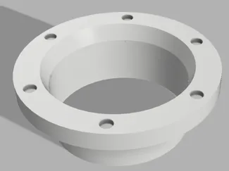 100 mm Hose adapter to Genvex exhaust valve