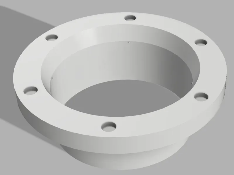 100 mm Hose adapter to Genvex exhaust valve