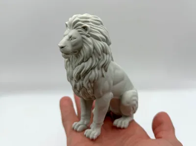 Majestic Lion Figure