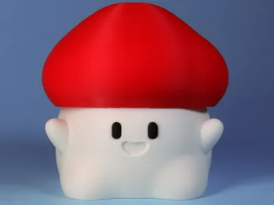 Mushroom Tealight - Cute Kawaii Decor - No AMS!