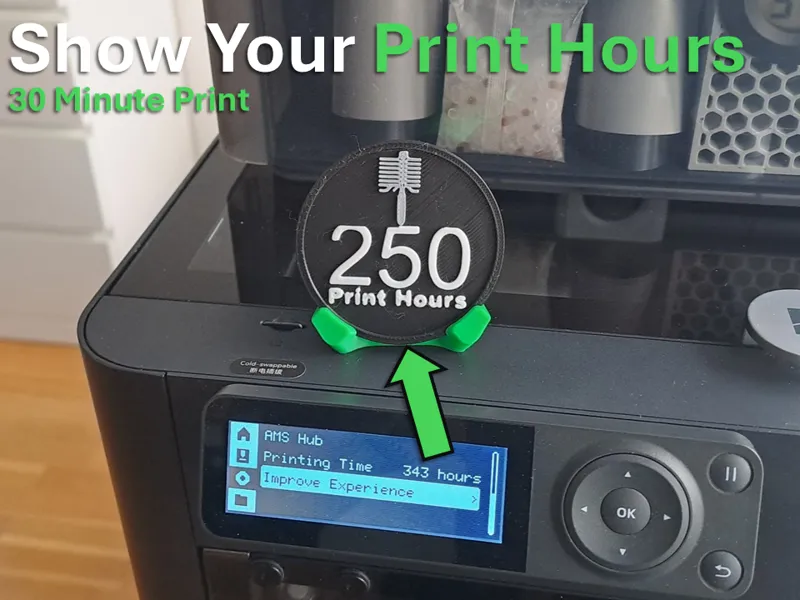 Print Hours Coin