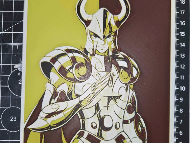 Hueforge Capricorn Saint Seiya 4 Colors