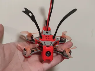 机械红梅花雀75Pro（MechanicalRedMunia75Pro） 穿越机 圈圈机 FPV