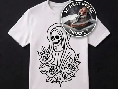 Santa Muerte - T-shirt Print