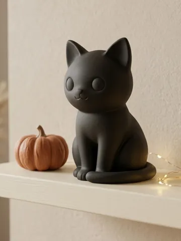 Estante o repisa: Black Cat Shelf Sitter – 3 Sizes | Halloween Decor — vista de referencia 2