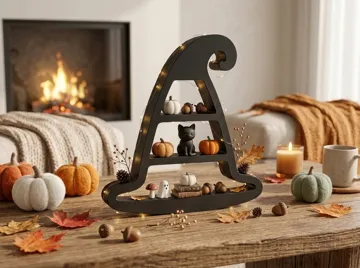 Estante o repisa: Black Cat Shelf Sitter – 3 Sizes | Halloween Decor — vista de referencia 4