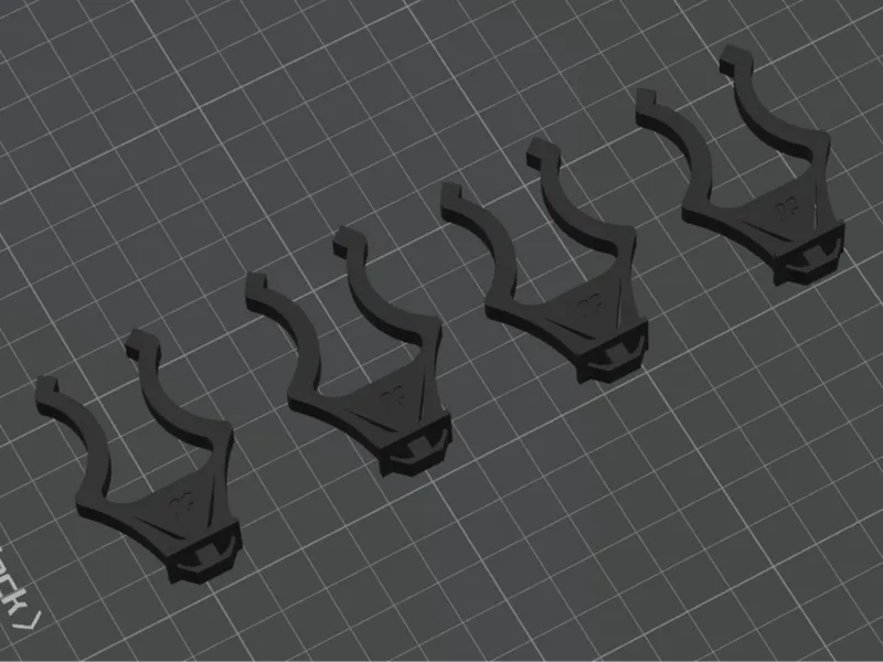 lamp support/ T8 U-bend lamp 1 5/8 leg spacing