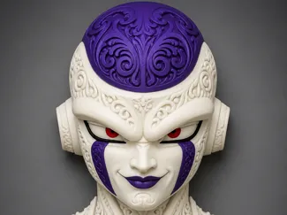 Máscara decorativa Freezer Fan Art