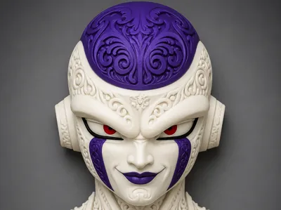 Decorative Freezer Fan Art Mask