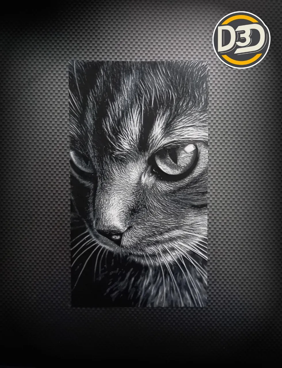 Cat Face Hueforge - Free 3D Print Model - MakerWorld