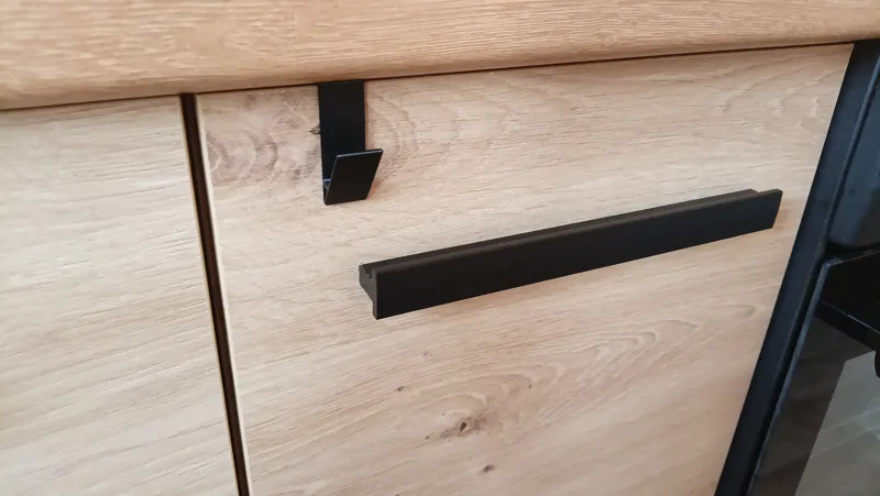 Kitchen cabinet hook