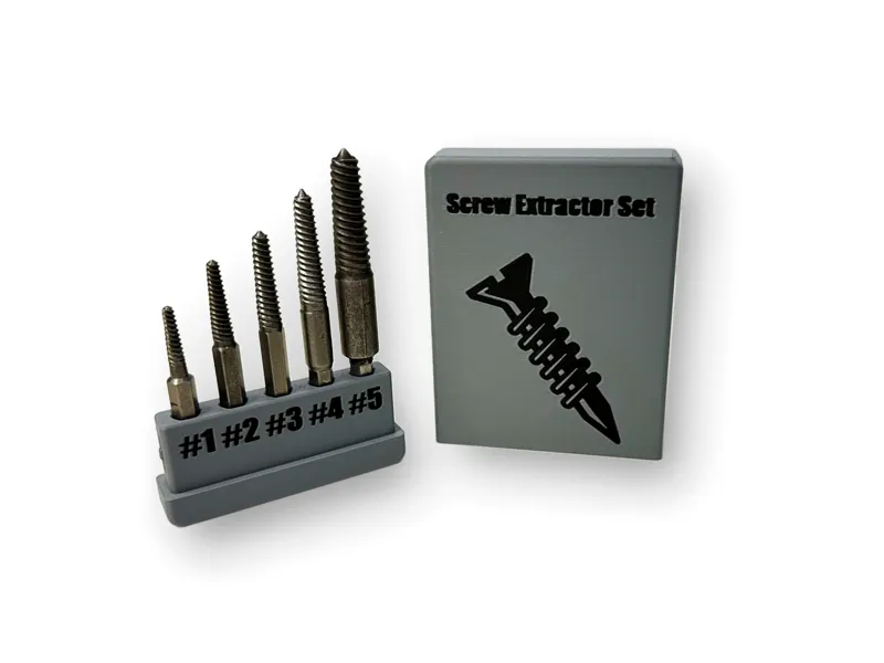 Screw Extractor Set Case