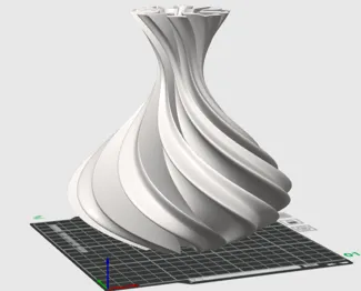 Polish flower vase