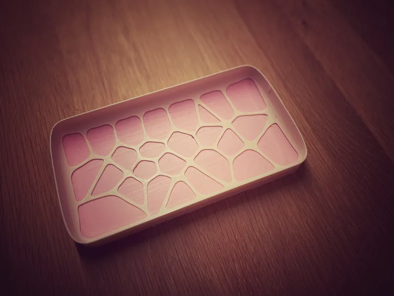Voronoi Christmas Cookie Bowl AMS - A1 Mini