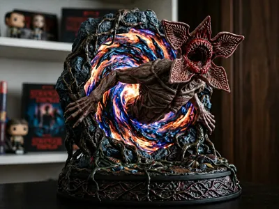 Stranger Things Demogorgon Portal Figurine