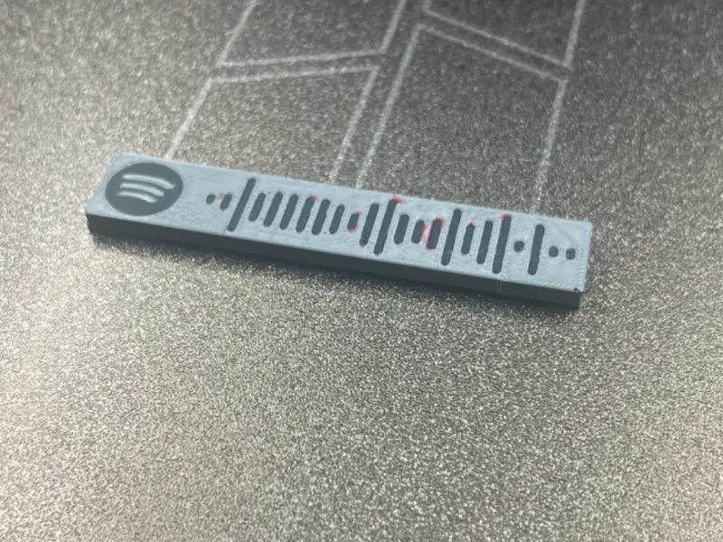 Eyedress-Jealous Scannable Spotify keychain