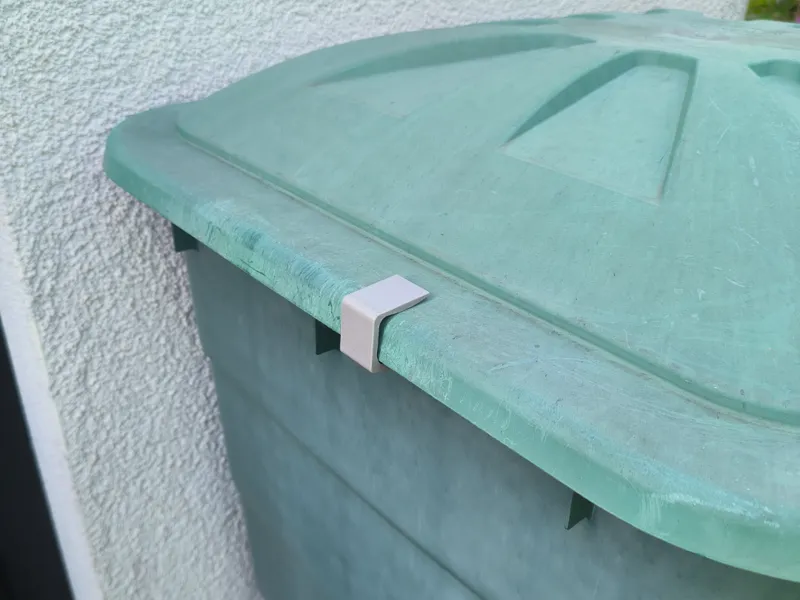 Regentonne Deckel-Klammer