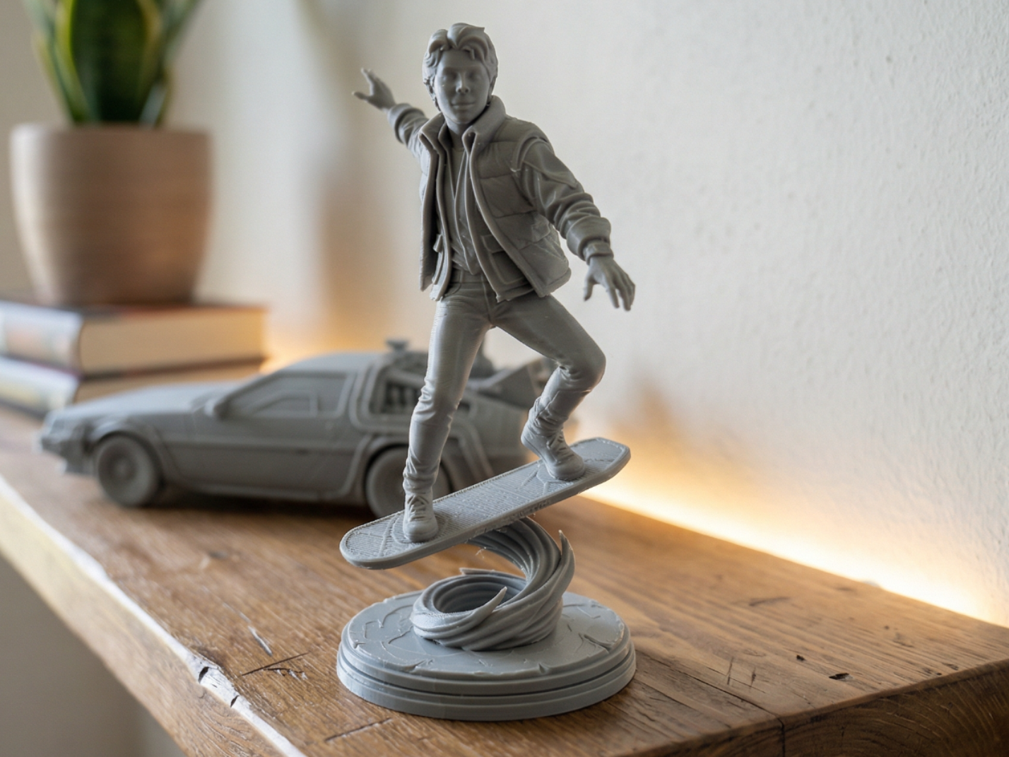 Back to the Future - Marty McFly on Hoverboard