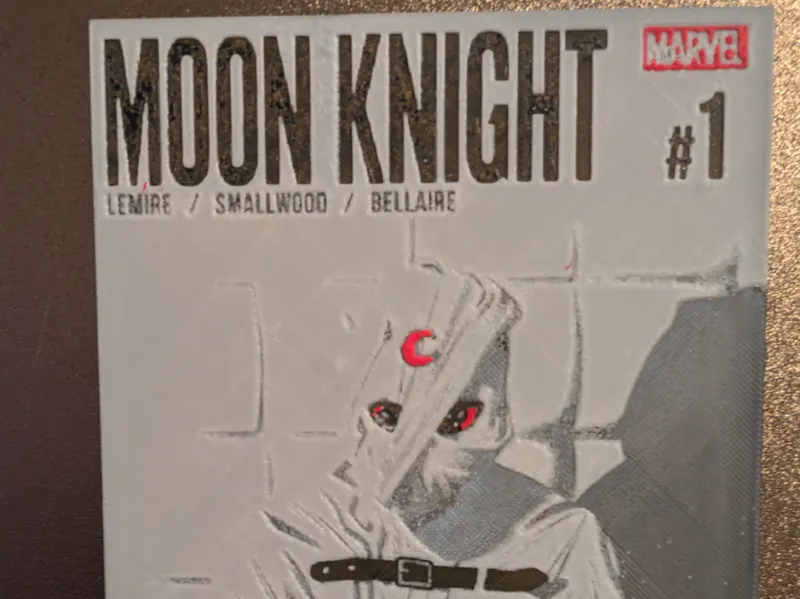 Moon knight wall art