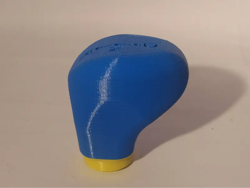 Ergonomic gear shift knob for customization