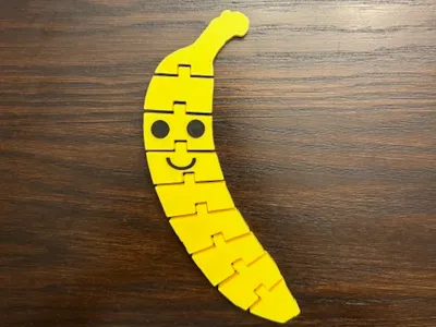 Cute Flexi Banana Man