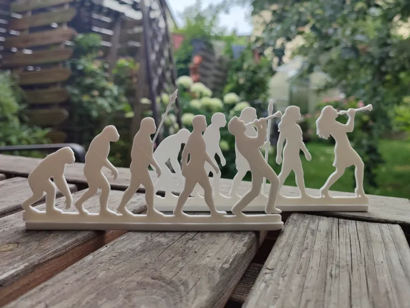 Human Evolution – From Ape to Clarinet Player