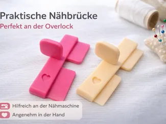 Praktische Nähbrücke für Overlock Nähhelferchen