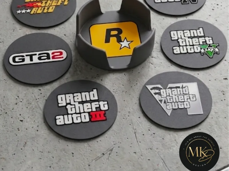 Grand Theft Auto Era Coasters Collection