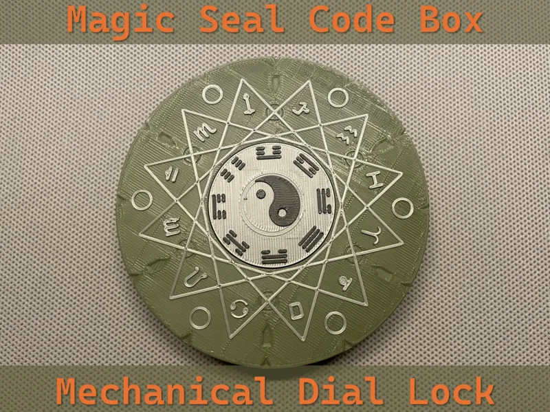 Magic Seal Code Box 魔法封印密码盒