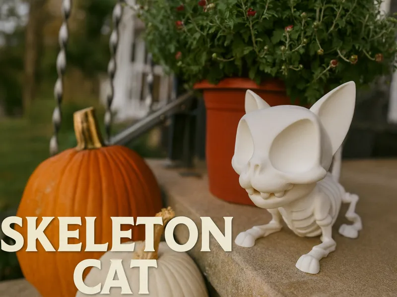 Skeleton Cat