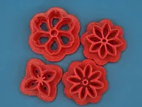Emporte-pièce fleur pour pâte polymère - bijoux — photo 2