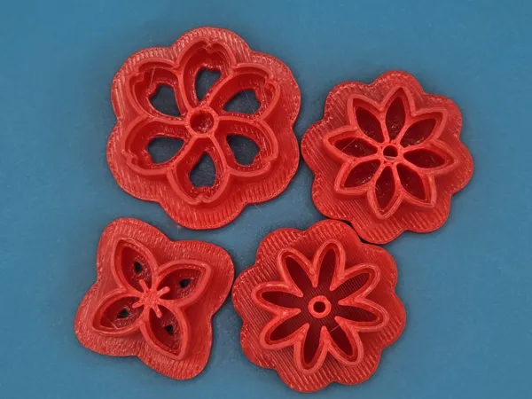 Emporte-pièce fleur pour pâte polymère - bijoux