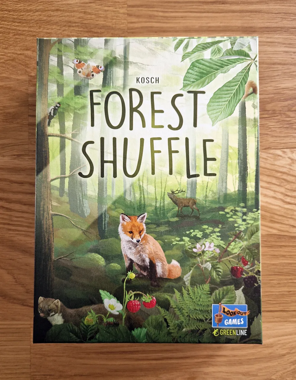 Board Game Insert - Forest Shuffle - Free 3D Print Model - MakerWorld