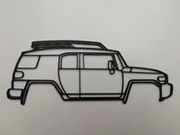 Décoration murale Toyota FJ Cruiser — photo 3