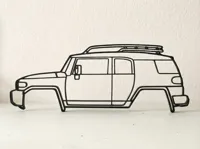 Décoration murale Toyota FJ Cruiser — photo 1