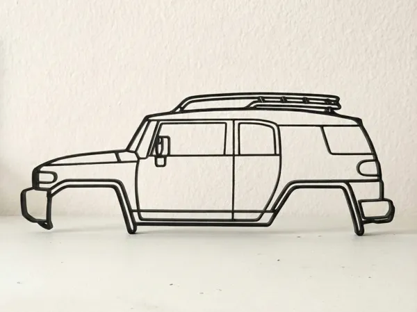 Décoration murale Toyota FJ Cruiser
