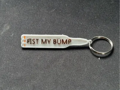 Fist my Bump keychain project Hail Mary Rocket