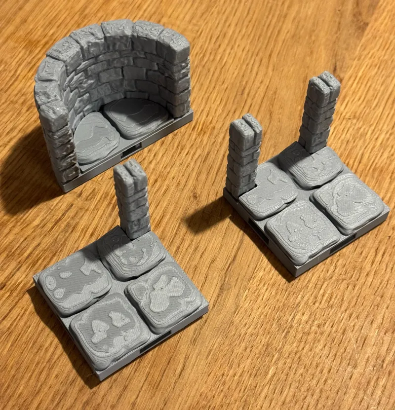 Openforge 2.0 Dungeon Stone Alcoves & Pillars