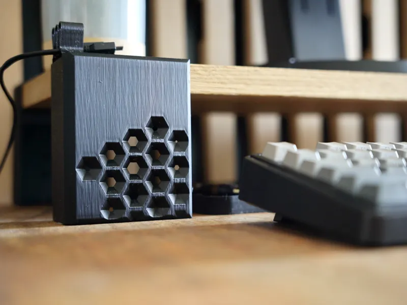 Modern monitor riser (easy print, without support)